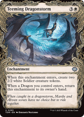 Teeming Dragonstorm - Foil - Showcase